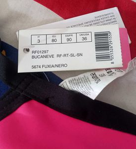 Calzedonia Cobey Hot Pink &amp; Black Bikini Set (new)