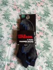 Wilson Trainer Socks with antibacterial finish
