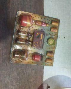 Vintage Toy Kitchen Playset