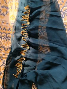 Stylish Blue Ethnic Kurta Set(sharara)
