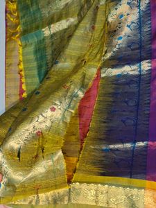 Malti Colour Pure Kanchi Pattu Saree