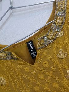 Haldi Appropriate Gown