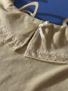 Off-Shoulder coquette top