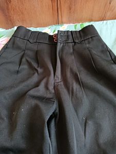 Green Wide Leg Trousers