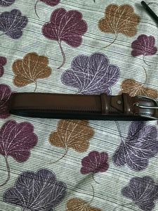 Classic Brown Leather Belt