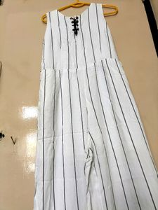 white jumpsuit