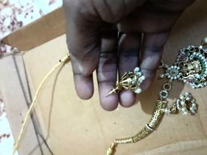 Exquisite Indian Kundan Necklace Set