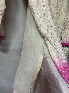 Embroidered Chikankari Kurta and salwar