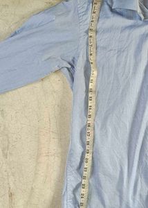 NINA RICCI OG Men's Light Blue Long Sleeve Shirt