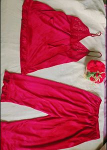 Rs 100 Drop 💥Valentine 4 Piece Suit ❤‍🔥💅🏼
