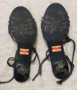 Black Metro Heels