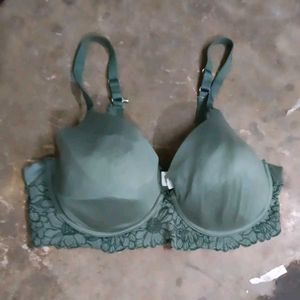 aerie  Green Lace Bra