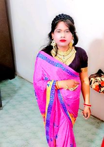 Beautiful Pink Saree with Blouse