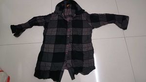 Comfy Plaid Button-Up Shirt