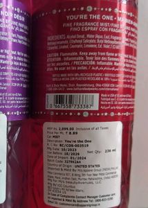 You Are The One Fragrance Mist by BathandBodyWorks