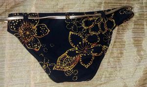 Guess Brown &amp; Gold Bikini Bottoms