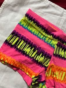 Vibrant Tie-Dye Athletic Shorts