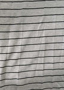 Elegant Grey T-Shirt Midi Dress