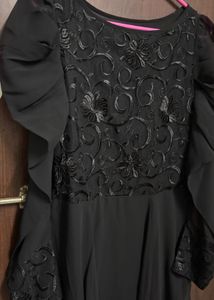 Elegant Black Evening Gown