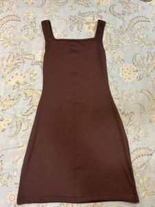 Brown Mini Dress