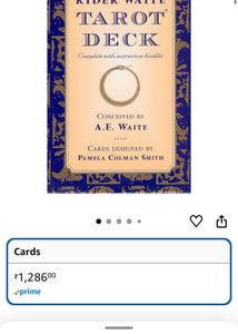Rider Waite Tarot Deck