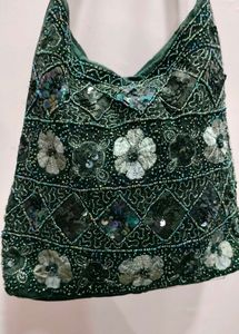 beaded Embellished clutch bag