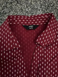 Red Patterned Shirt