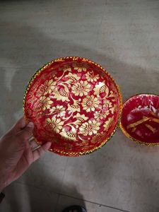 4 Decorative baskets for gifting or festive use.
