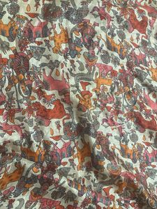 Printed Dupatta with Tassels
