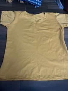 Basic Mustard Yellow T-Shirt