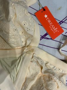 Dreams Lingerie Embroidered Bra
