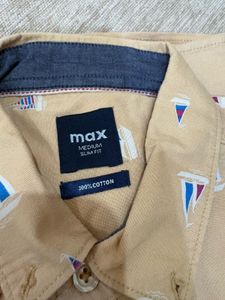 MAX Printed Casual Shirt