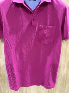 Fort Collin Men's Pink Polo T-Shirt