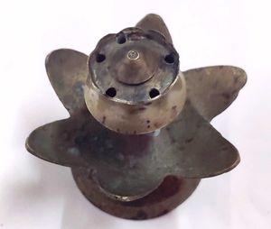 Vintage Brass Diya Lamp petal