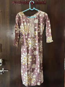 Floral Print Kurta