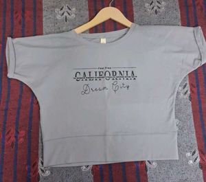 Gray California Dream City Tee