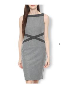 Grey Van Heusen Formal Dress
