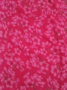 Vibrant Pink Floral Print lehenga suit