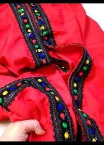 Red Party Wear Kaftan Set ♥️