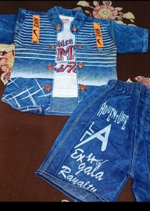 Cute Denim Outfit for Kids