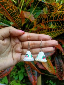 Handmade paper Jhumka Earrings (6 sets)