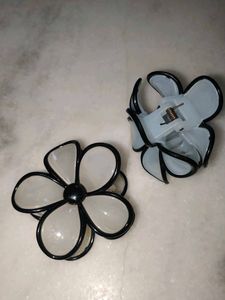 Cute Flower Hair Claw Clips