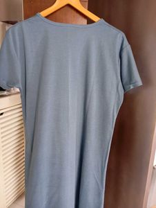 Coffee Lover Graphic long nighty T-Shirt