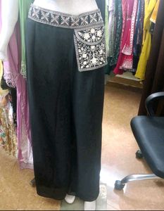 Embroidered Black Lehenga Choli Set