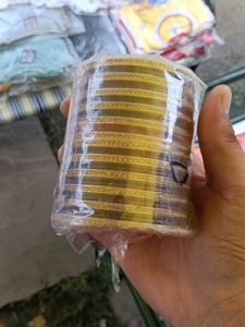 Set of Golden Bangles