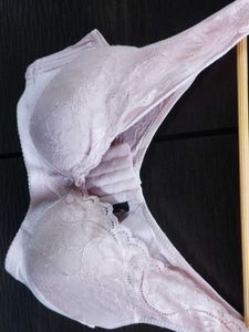 Pink Lace Bra