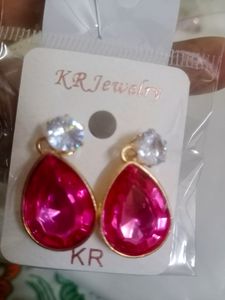 Diamond Earrings 50rs Per Piece