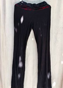 1110. Black Palazzo Pants