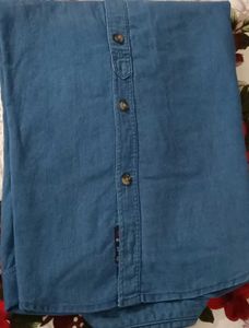Men's Blue Denim Shirt