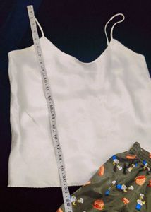 Cute Pajama Set - Camisole &amp; Shorts